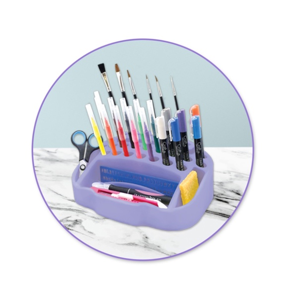 Desktop Organizer 27 Slots 9.8x3.5x5.9" Inches - Picture 2 of 4